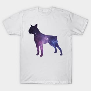 galaxy boston terrier T-Shirt